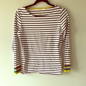 🆕 EUC Boden Breton striped long sleeve t-shirt